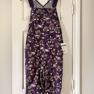 Duluth Trading Heirloom Gardening Bib Overalls Chicken Farm Womens Size M-28 NWT